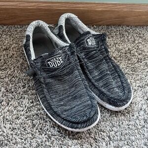 Hey Dude Men's Wally Stretch In Meteorite Size 8
